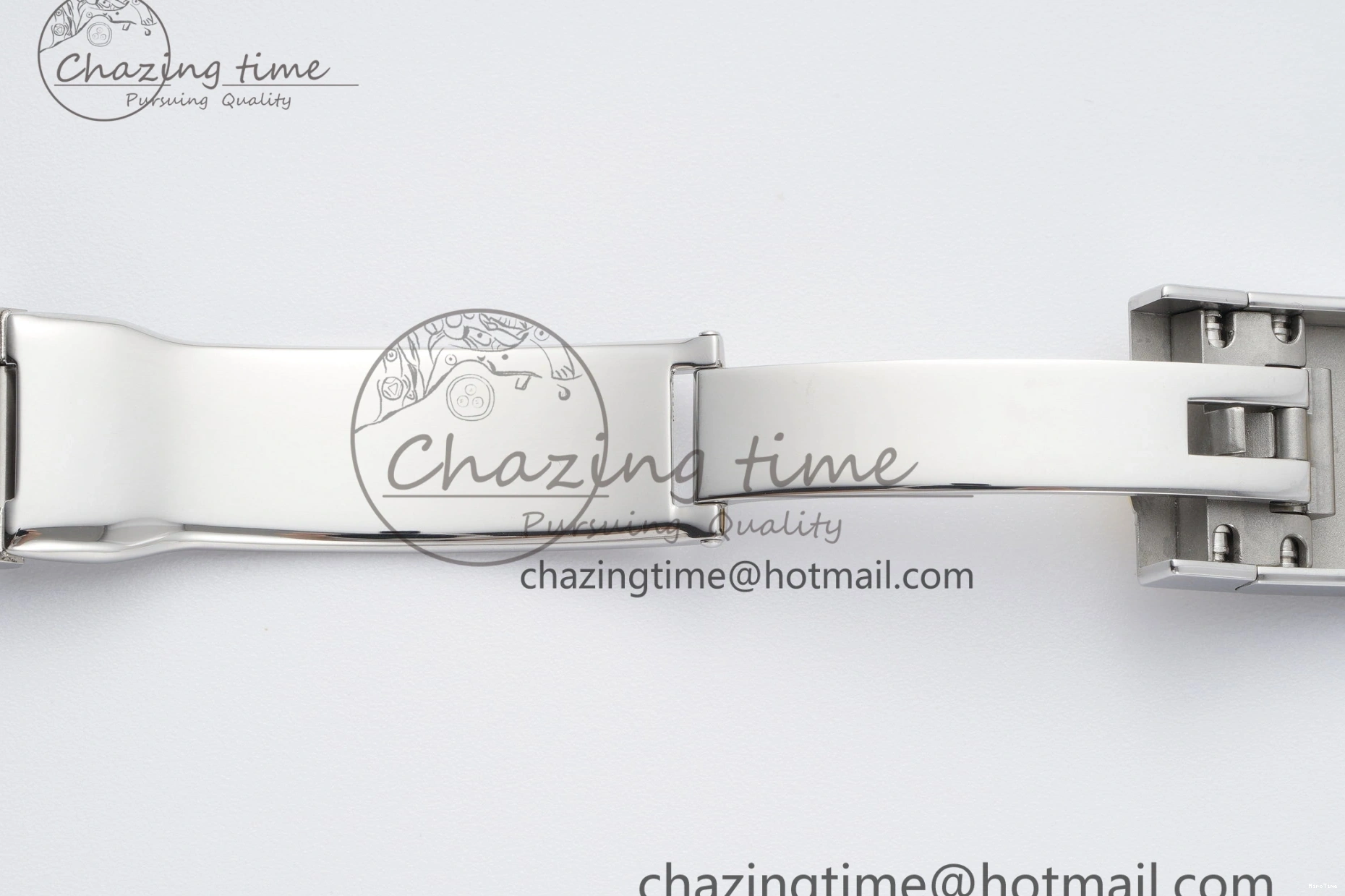 MiroTime 0423 Modern DateJust 41 SS Polished Bezel KING 1:1 Best Edition 904L Steel Blue Roman Dial on Oyster Bracelet VR 2212